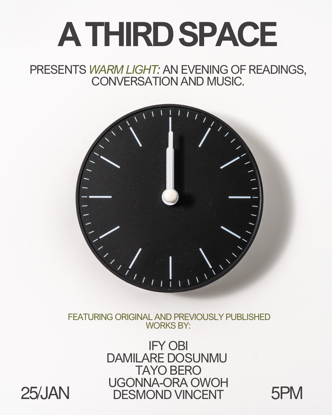 Beige Modern Bold Cocktail Party Invitation (1080 x 1350 px)